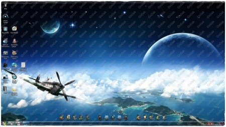 Windows 7 SP1 xDark Deluxe x86 v.4.3