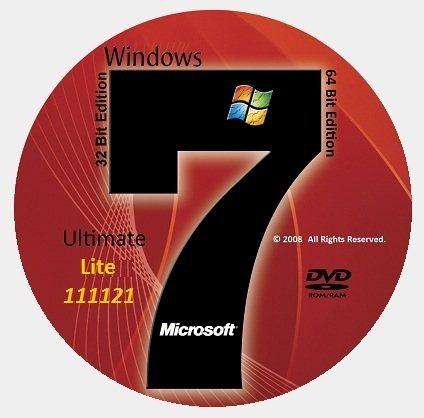 Microsoft Windows 7 Ultimate SP1 x86-x64 RU Lite Update 111121