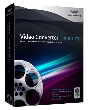 Wondershare Video Converter Platinum 5.1.4 GOTD  