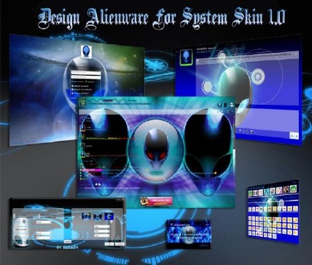 Design Alienware For System Skin 1.0