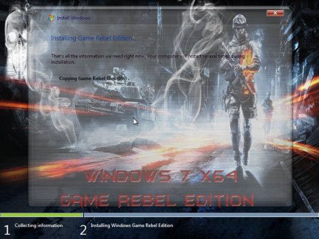 Windows 7 Game Rebel Edition (64bit) (2011) Eng