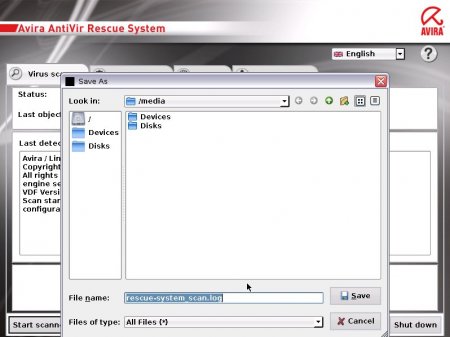 Avira Antivir Rescue System 3.7.1 (27.11.2011)