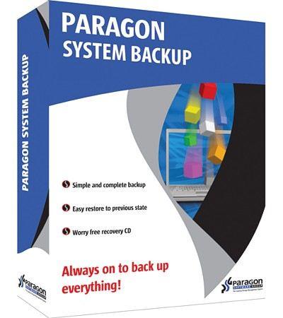 Paragon System Backup v10.0.17.13844 (DOS bootable)