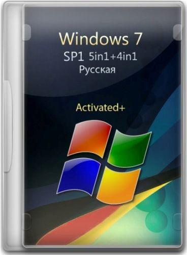 Windows 7 SP1 5in1+4in1 English (x86/x64) 01.12.2011