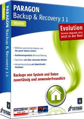 Paragon Backup and Recovery 11 Home v10.0.17.13783