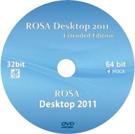 ROSA Desktop 2011 Extended Edition [i586 + x86_64] (2xDVD)