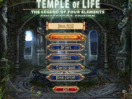 Temple of Life: The Legend of Four Elements Collector's Edition (2011/Eng)