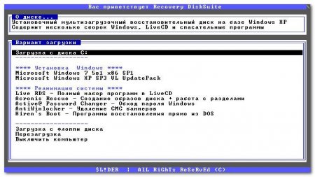 Recovery DiskSuite v23.12.11 DVD/USB