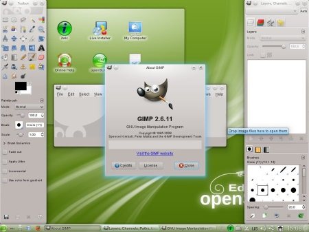 openSUSE 12.1 "Edu Li-f-e" [i686] (1xDVD)