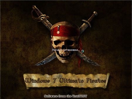 Windows 7x86 Ultimate UralSOFT Pirates v.1.3.12