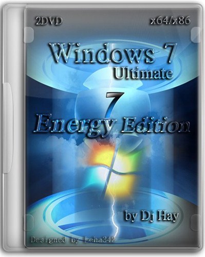 Windows 7 SP1 Ultimate Energy Edition 2DVD by DJ HAY(x86/x64/2012/RUS)