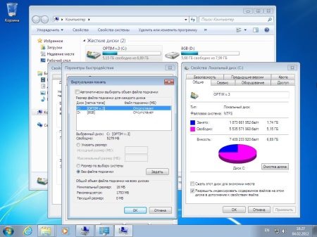 Microsoft Windows 7 Ultimate SP1 x86 ru OPTIM v.3