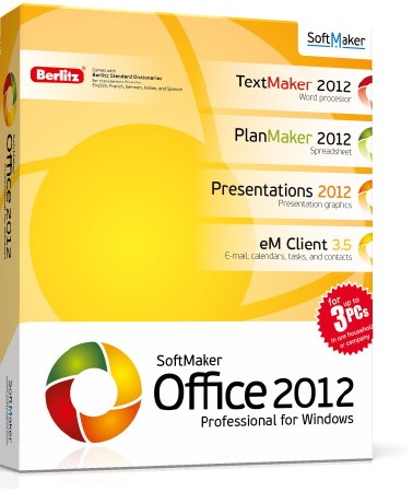 SoftMaker Office Professional (2012/rev/656) Multilanguage Retail