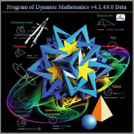 Program of Dynamic Mathematics v4.1.49.0 Beta