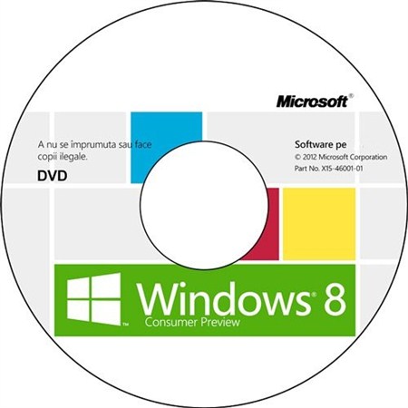 Microsoft Windows 8 Beta (Windows Consumer Preview) Build 8250 (x86/x64/ENG)