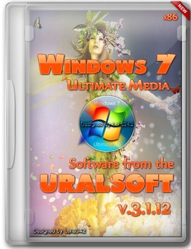 Windows 7x86 Ultimate UralSOFT Media v.3.1.12