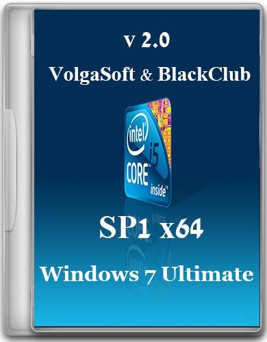 Windows 7 Ultimate SP1 x64 VolgaSoft & Black Club v 2.0