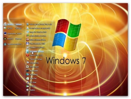 Windows7 Ultimate AUZsoft Yellow v9.12 1 x86 (2012) ()