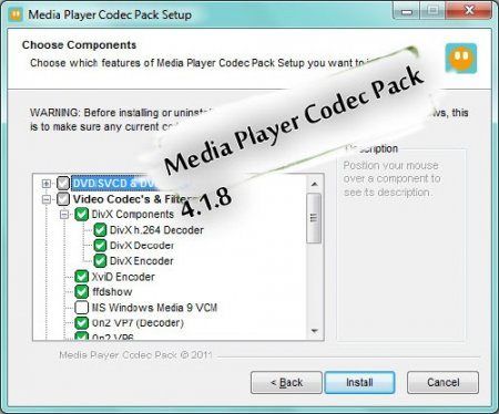 Media Player Codec Pack 4.1.8