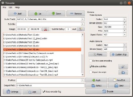 TEncoder 1.8.2050 + Portable