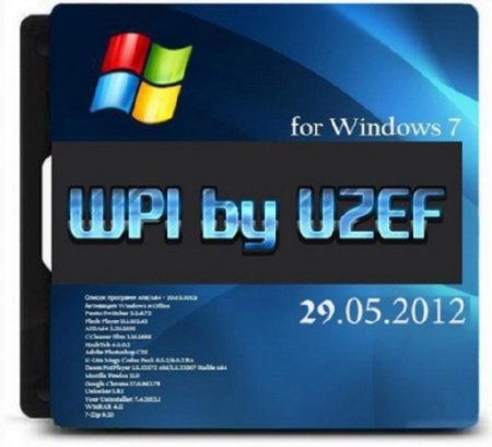 WPI for Windows 7 v.29.05.2012 by UZEF (RUS/2012)