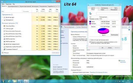 Windows 8 Release Preview build 8400 x86/x64 Rus Lite (2012/Rus)