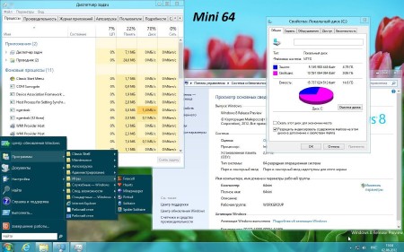 Windows 8 Release Preview build 8400 x86/x64 Rus Lite (2012/Rus)