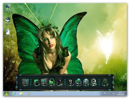 Windows 7 Ultimate AUZsoft Green x86 v.20.12. (RUS/2012)