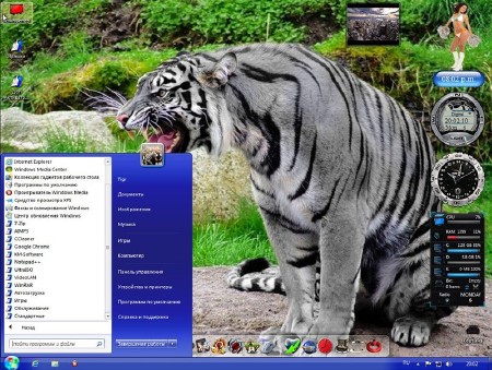 Windows 7  5option Tigr v.0.8.6 (64/Rus/2012)