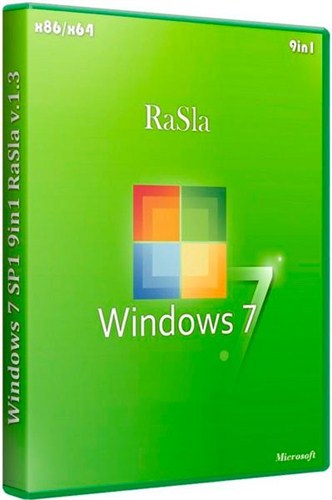 Microsoft Windows 7 SP1 RUS x86-x64 9in1 RaSla v1.4