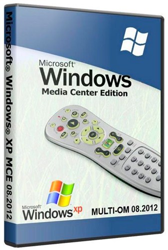 Windows XP PRO Media Center Edition SP3 08.2012 MULTI-OM (ENG+RUS)