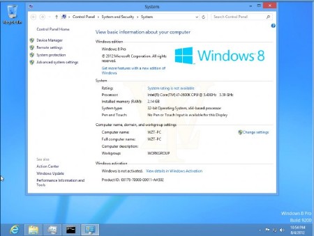 MICROSOFT WINDOWS 8 RTM Build 9200 AIO (Eng x86/x64) Full Activation