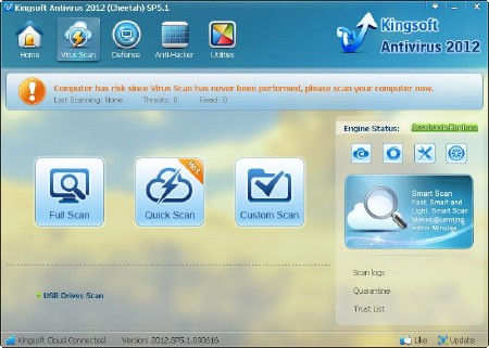 Kingsoft Antivirus 2012 SP5.1.090616