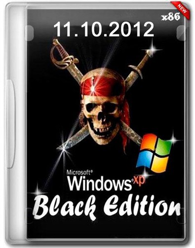 Windows XP Professional SP3 Black Edition (86/ENG/RUS) (11.10.2012)