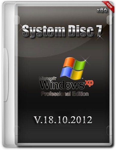 System disc 7 - Microsoft Windows XP Professional Edition Service Pack 3  18.10.2012