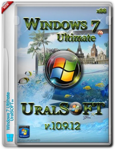 Windows 7 x86 Ultimate UralSOFT v.10.9.12 (2012/RUS)