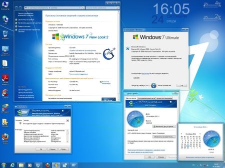 Windows 7 Ultimate  Ru by GOLVER 10.2012 (2012/x64)