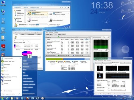 Windows 7 Ultimate  Ru by GOLVER 10.2012 (2012/x64)