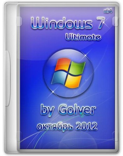 Windows 7 Ultimate  Ru by GOLVER 10.2012 (2012/x64)