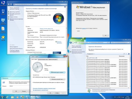 Windows 7 Ultimate SP1 5 in 1 by GOLVER 10.2012 (x86RUS/2012)