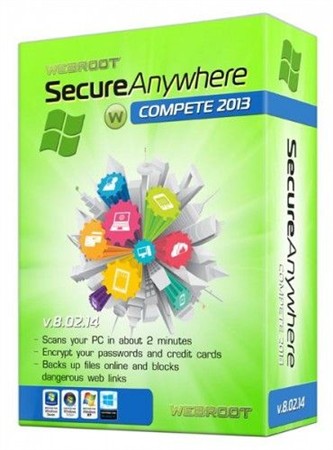 Webroot SecureAnywhere Complete 2013 8.0.2.14 ML/Rus