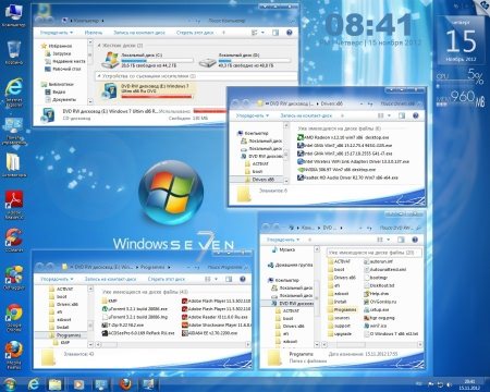 Windows 7 Ultimate SP1 NL2 by OVGorskiy 11.2012 (x86/x64/RUS/2012)