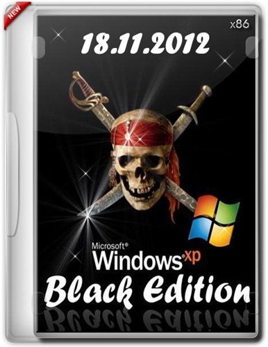 Windows XP Professional SP3 Black Edition 18.11.2012 (86/ENG/RUS)