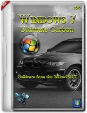 Windows 7 Ultimate Carbon by YelloSOFT (x64/RUS/2012)