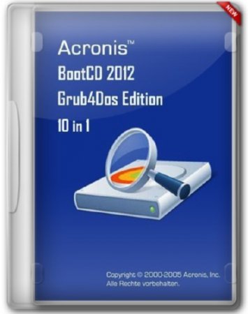 Acronis BootCD Collection 2012 Grub4Dos Edition 10 in 1 v.5 (2012/RUS)