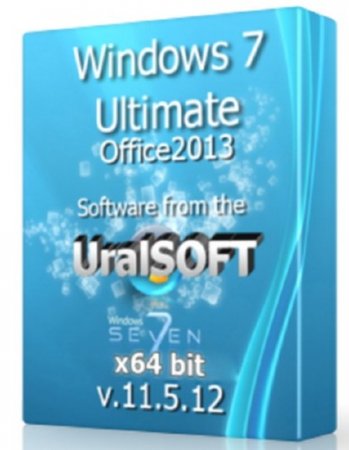 Windows 7x64 Ultimate UralSOFT & Office2013 v.11.5.12 (RUS/2012)