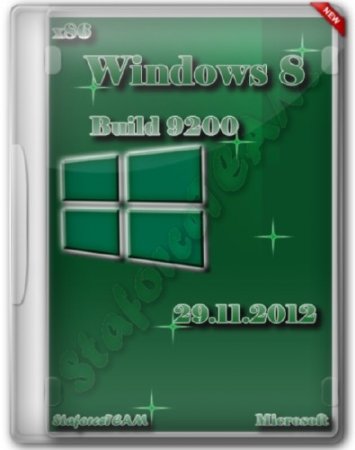 Windows 8 Build 9200 x86 (29.11.2012/RU/EN/DE)  StaforceTEAM