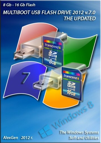 USB FLASH DRIVE 2012 v.7.0 for 8 - 16 Gb. FLASH - USB to DVD by AlexGen