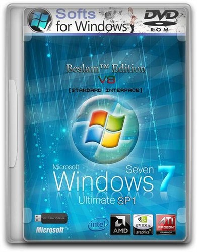 Windows 7 Ultimate SP1 Beslam Edition v8 2DVD  (x86/x64)