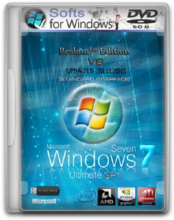 Windows 7 Ultimate SP1 Updated 20.12.2012 Beslam Edition 2DVD v.8 (x86/x64)